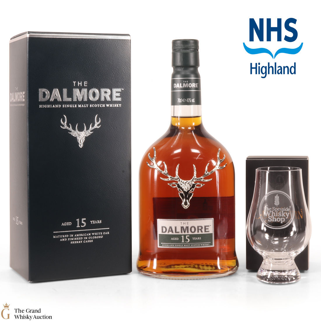 Dalmore - 15 Year Old with Glass (CHARITY LOT)