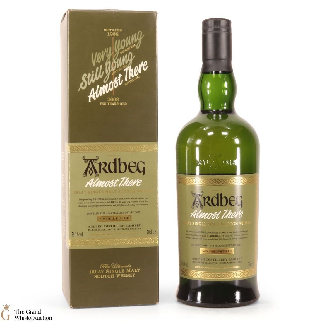 Ardbeg - 1998 Almost There 10 Year Old 2007