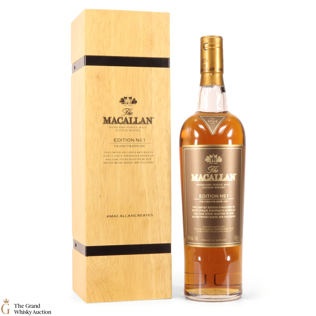 Macallan - Edition No.1 Wooden Box