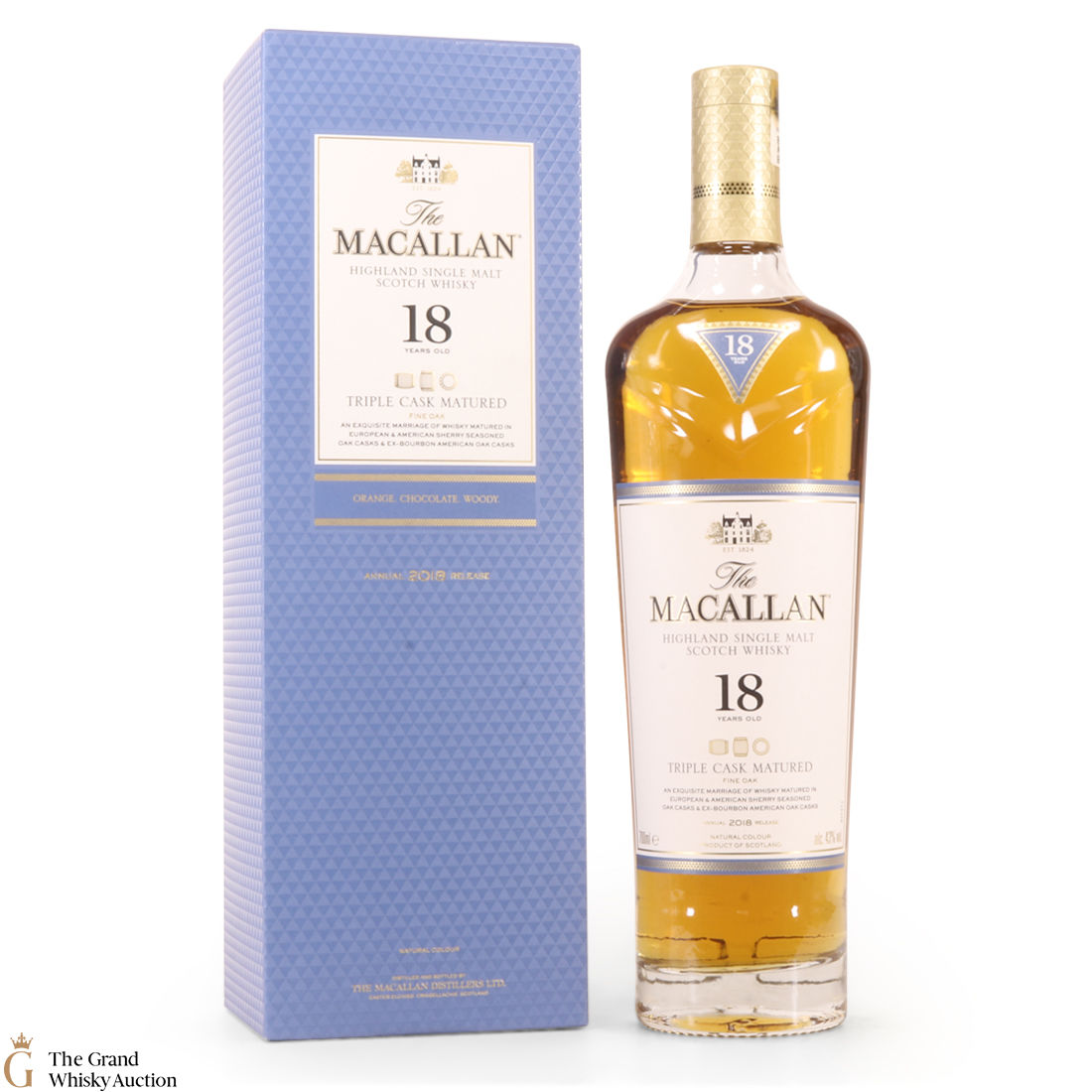 Macallan - 18 Year Old - Triple Cask 2018 (Fine Oak)