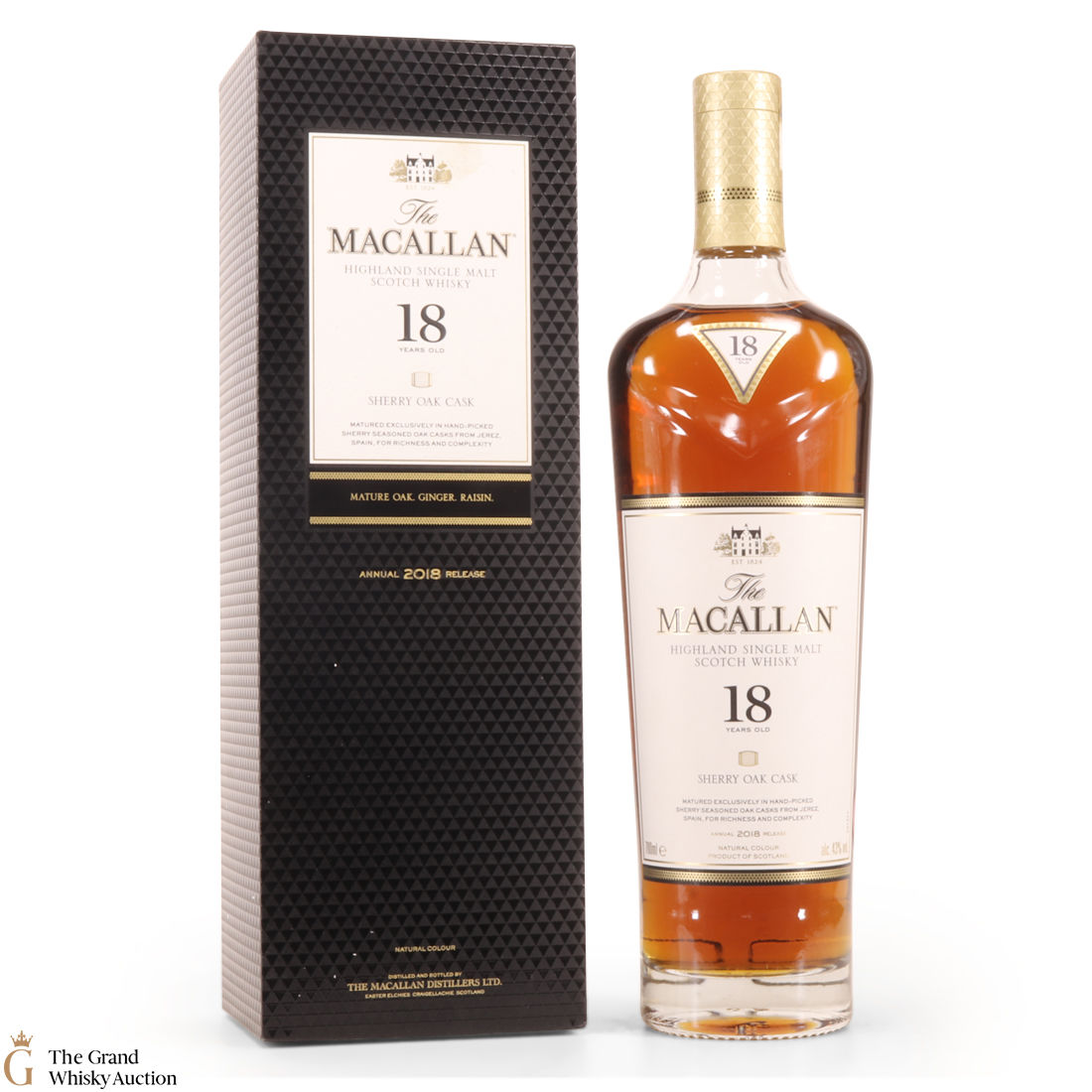 Macallan - 18 Year Old Sherry Oak (2018)