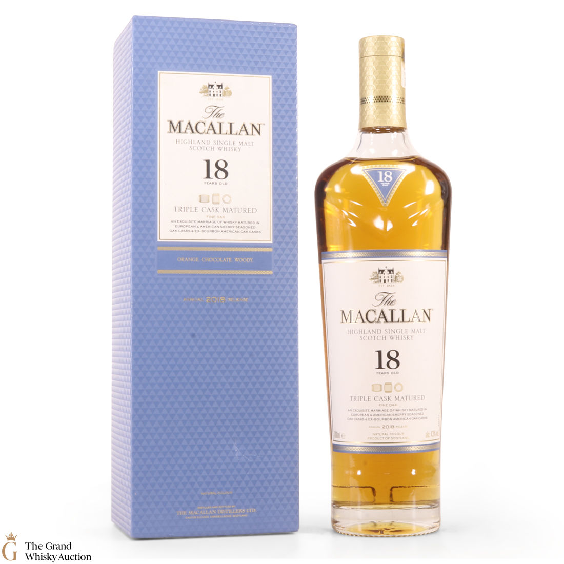 Macallan - 18 Year Old - Triple Cask 2018 (Fine Oak)