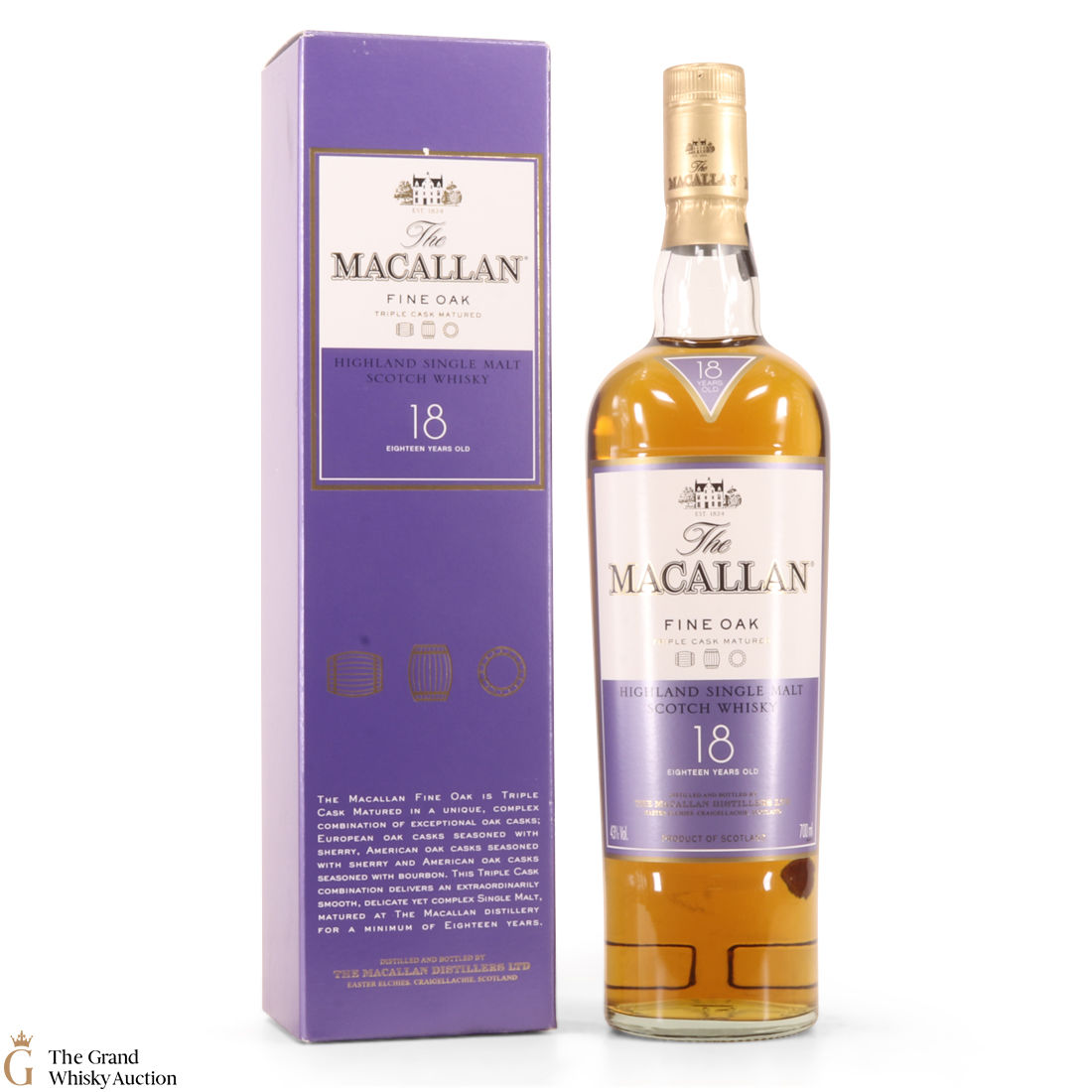 Macallan - 18 Year Old - Triple Cask 2018 (Fine Oak)