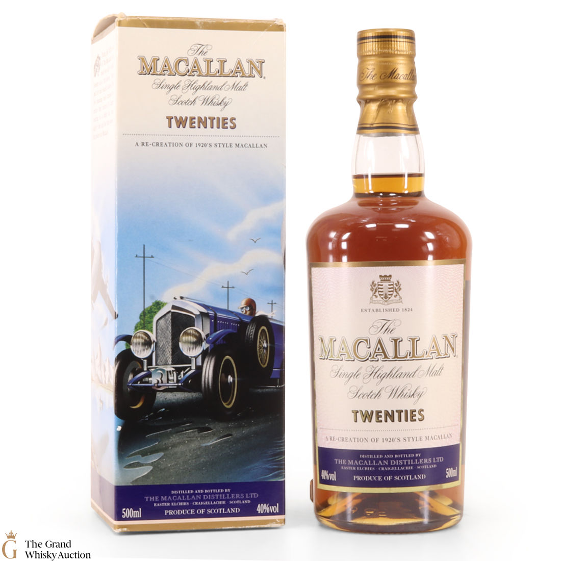Macallan - Travel Decades Series Twenties 50cl