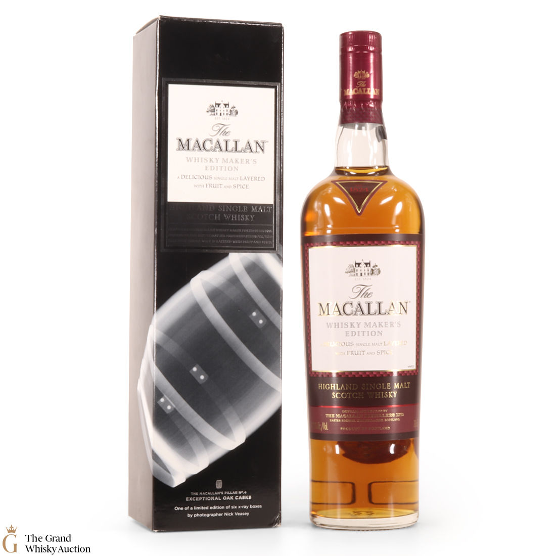 Macallan - Whisky Maker's Edition - Nick Veasey No.4 Exceptional Oak Casks.