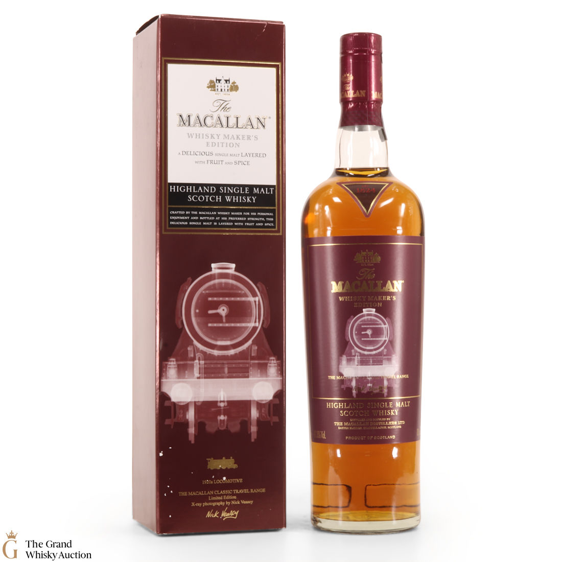 Macallan - Whisky Maker's Edition - Classic Travel Range 1920s Locomotive