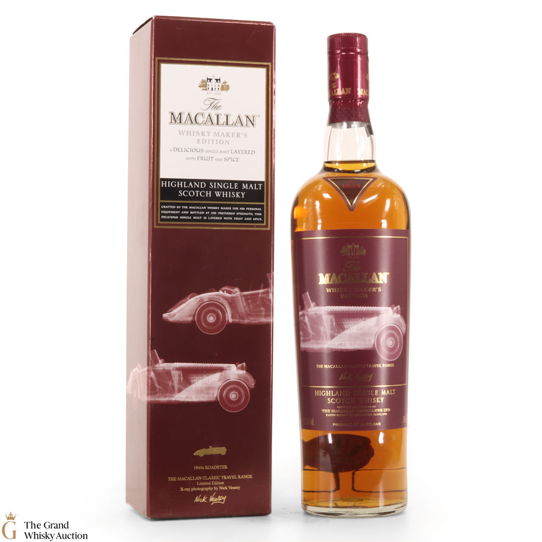 Macallan - Whisky Maker's Edition - Classic Travel Range (Roadster)