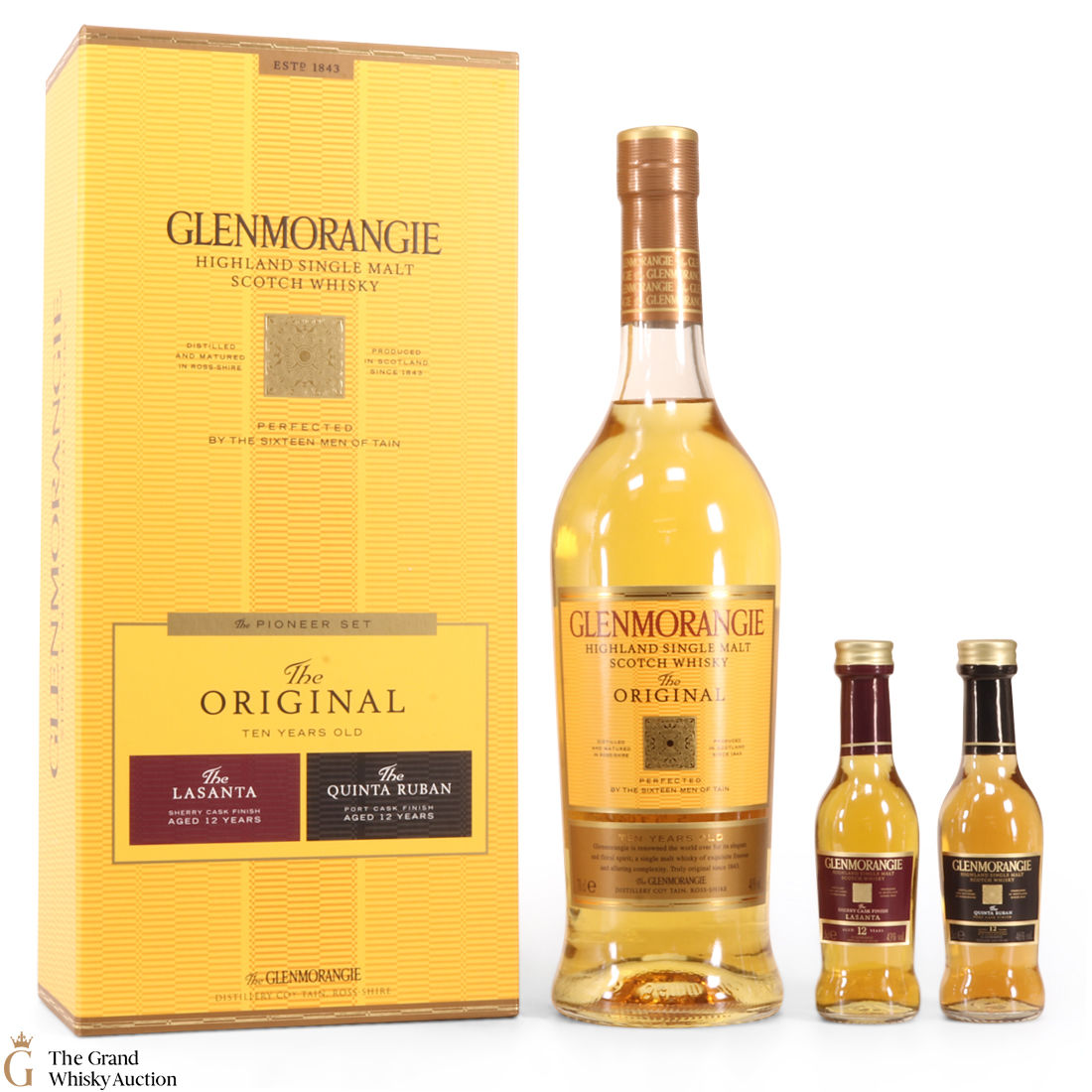Glenmorangie - Pioneer Set (1 x 70cl - 2 x 5cl)