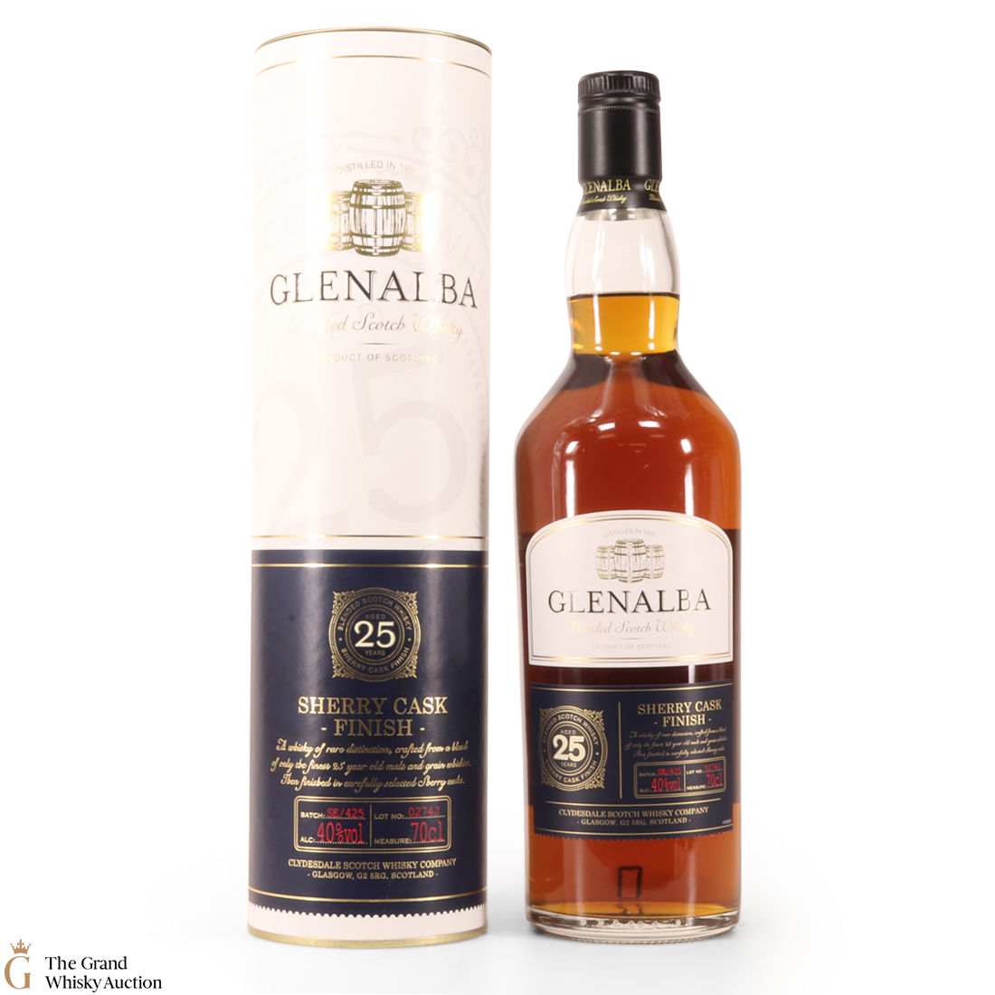 Glenalba - 25 Year Old Sherry Cask Finish