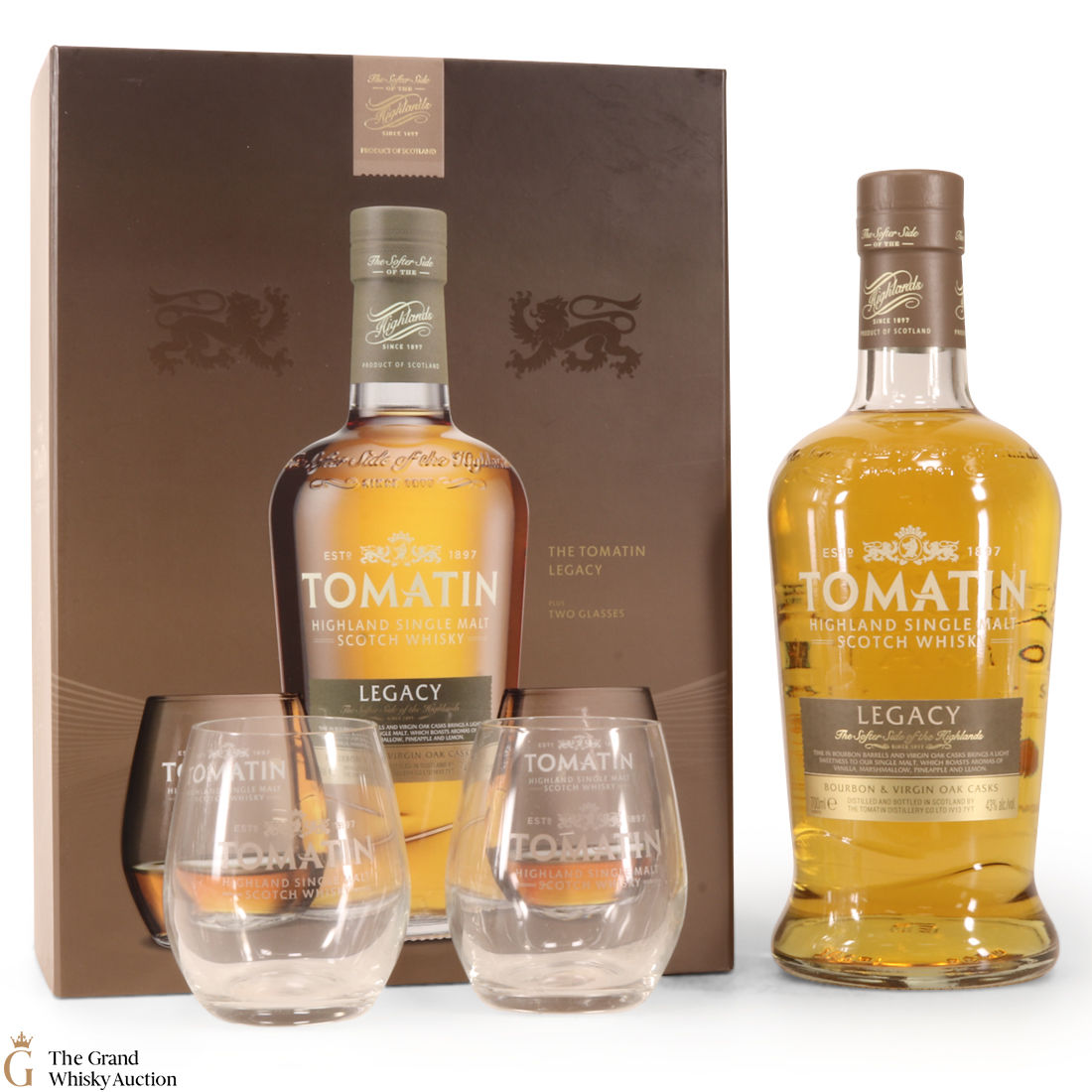 Tomatin - Legacy (2 x Glasses)