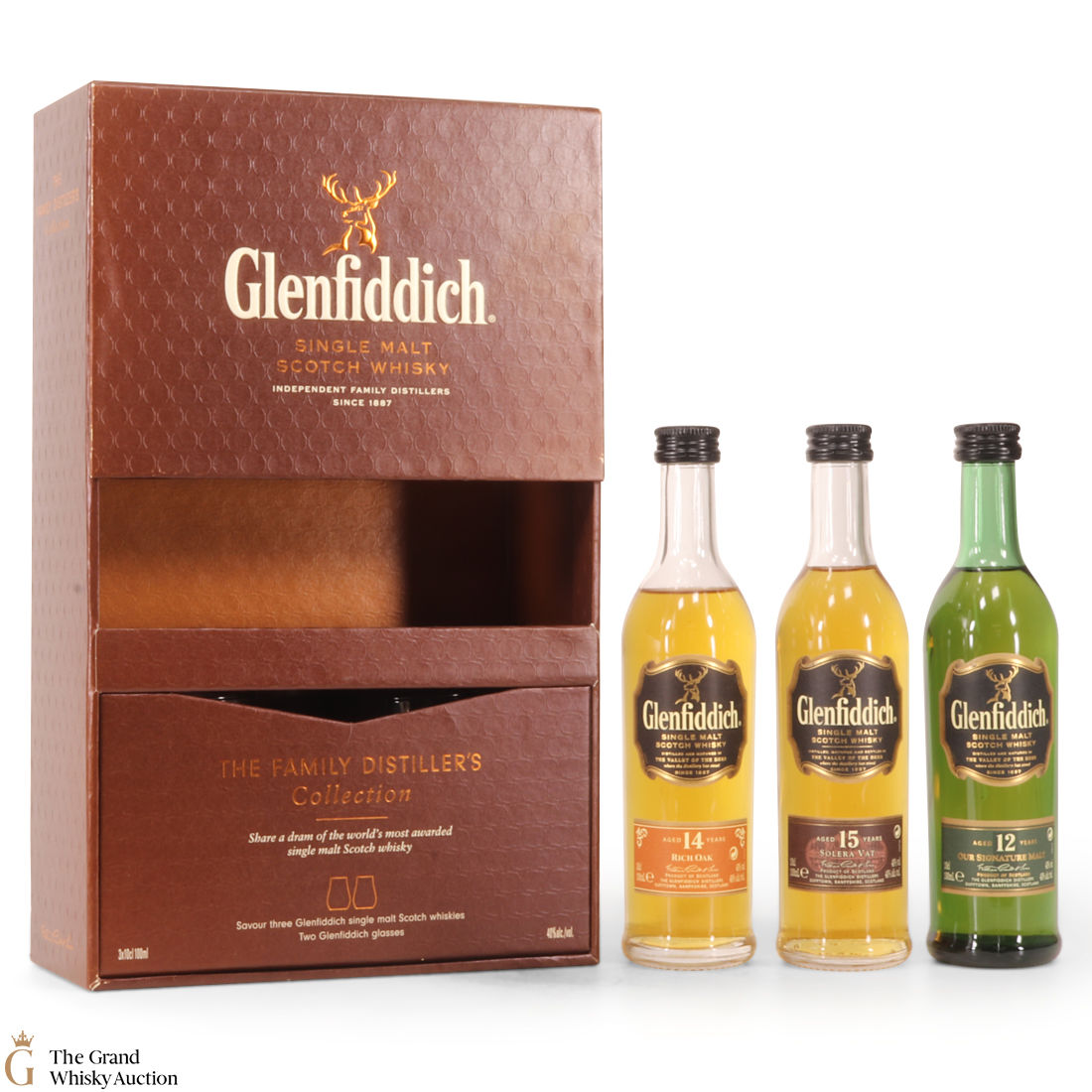 Glenfiddich - Family Distiller's Set (3 x 10cl)