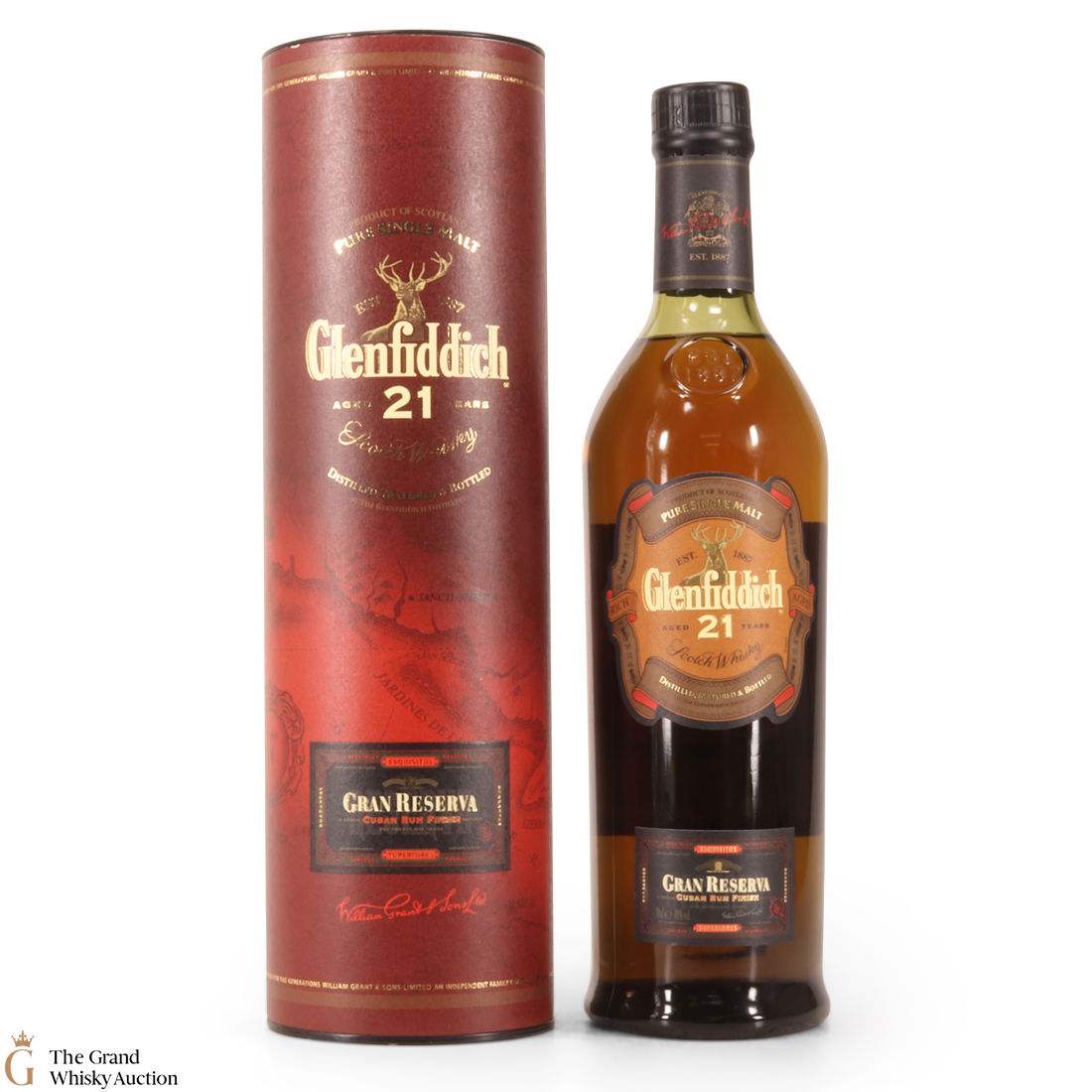 Glenfiddich - 21 Year Old - Gran Reserva Cuban Rum 