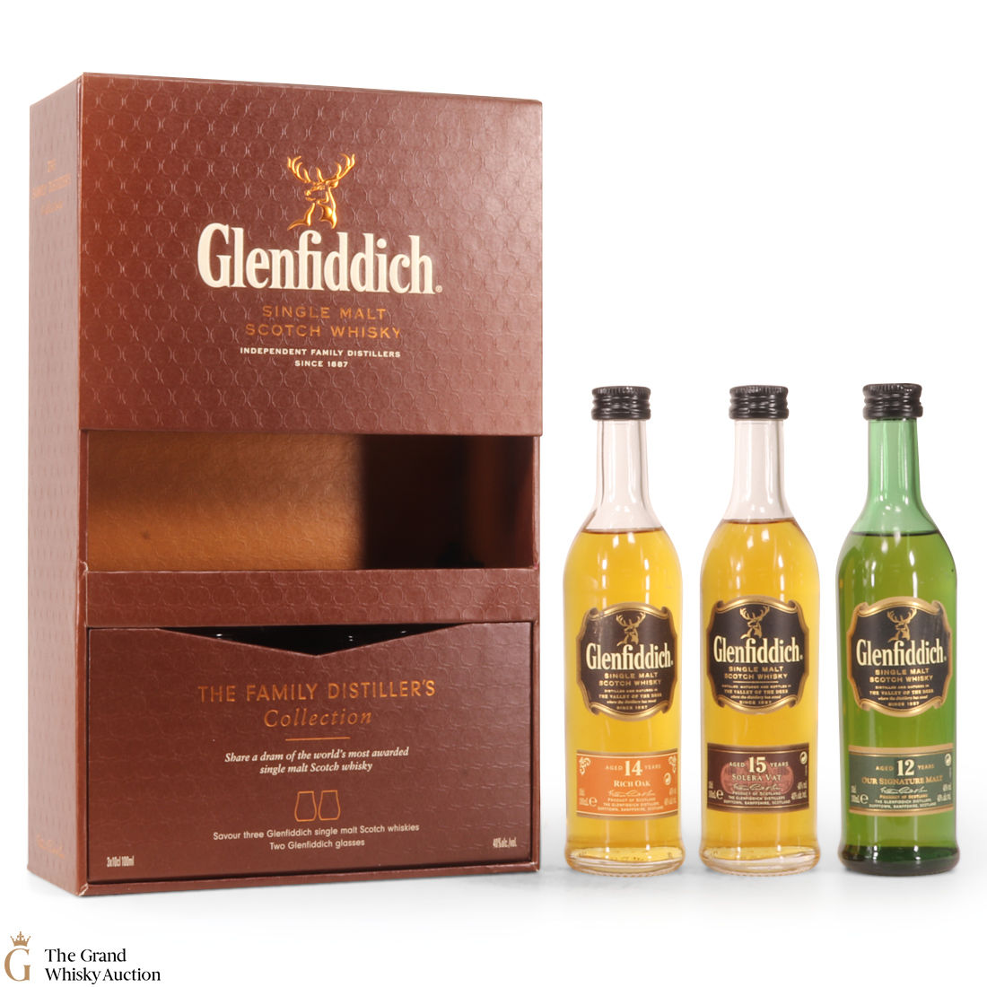 Glenfiddich - Family Distiller's Set (3 x 10cl)
