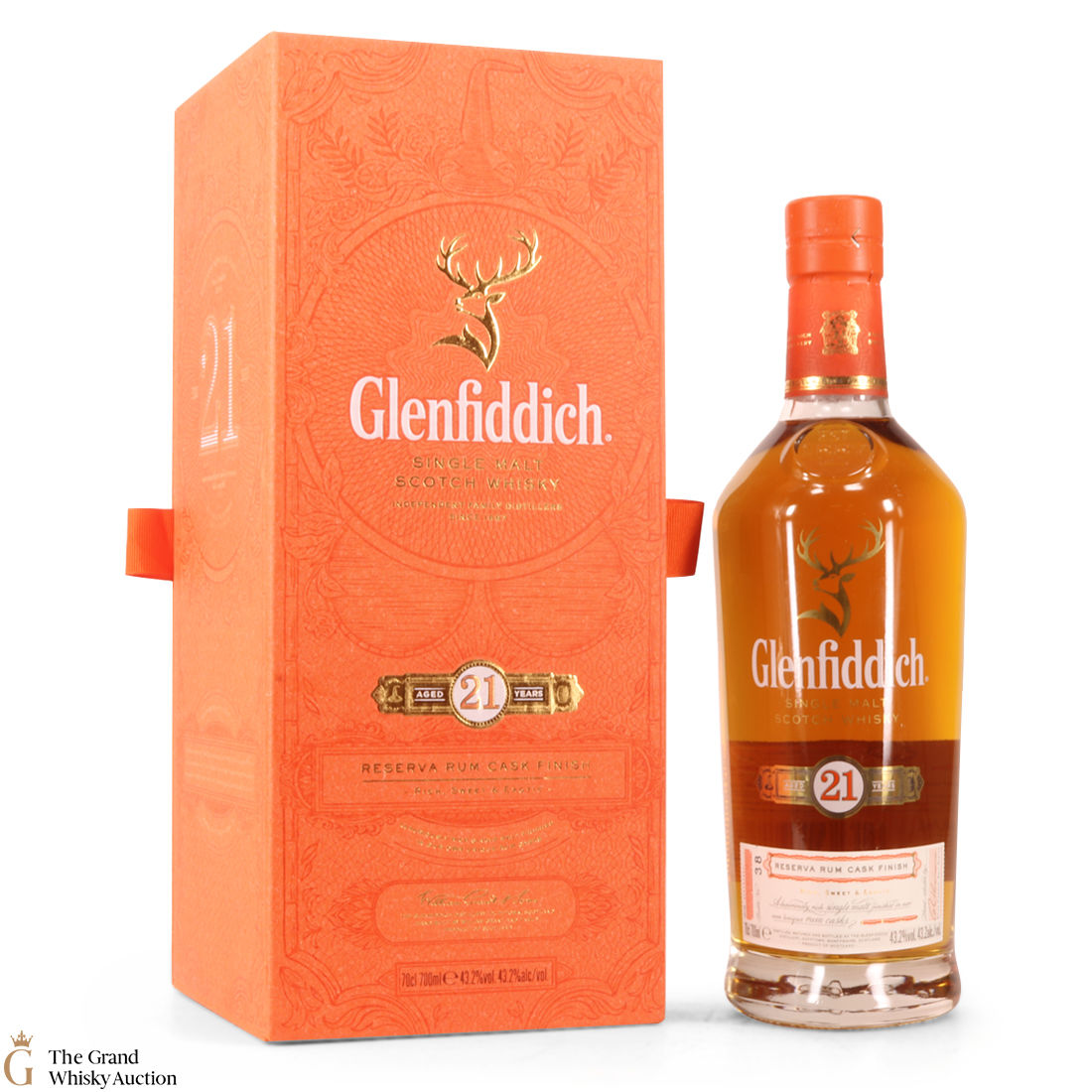 Glenfiddich - 21 Year Old - Gran Reserva Cuban Rum 