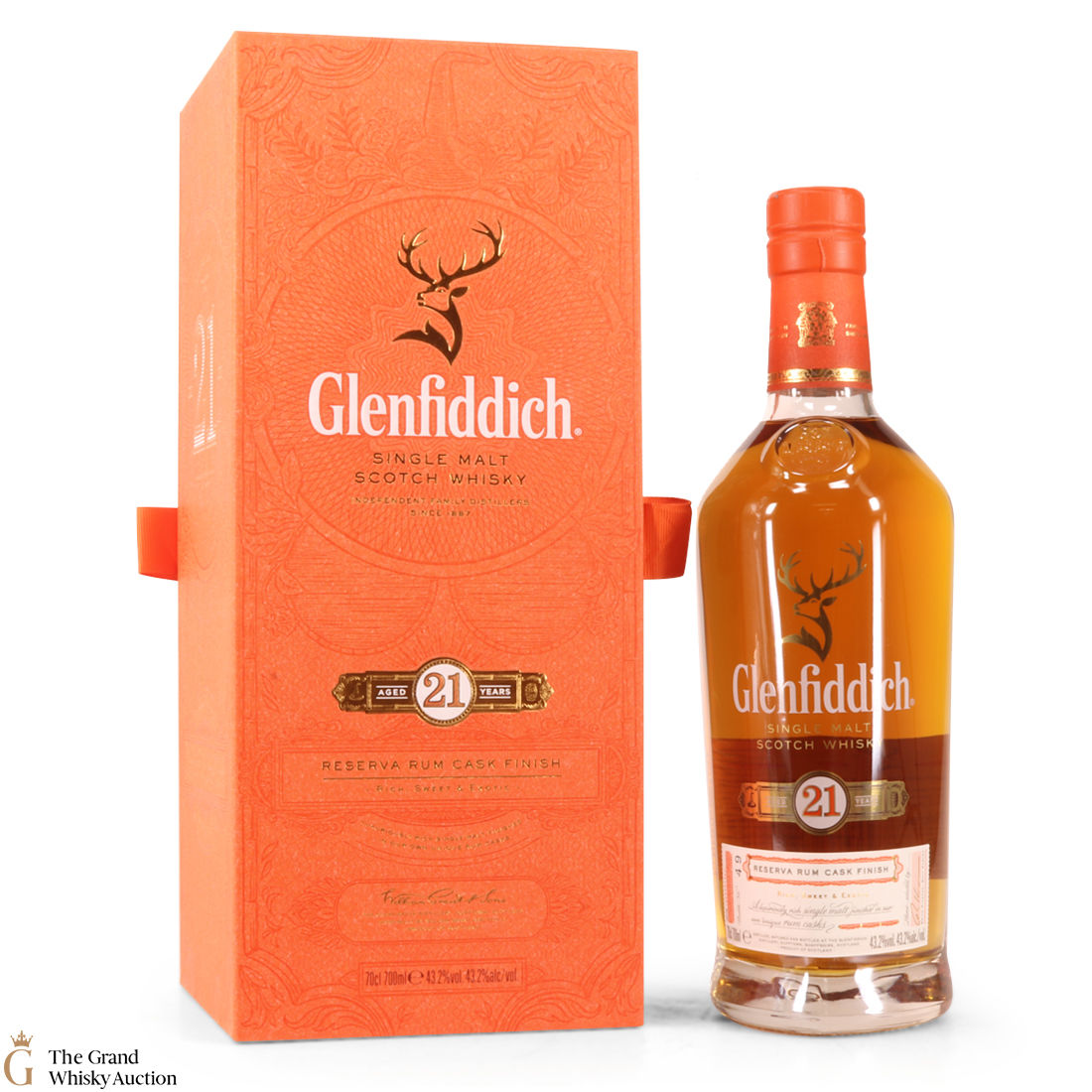 Glenfiddich - 21 Year Old - Gran Reserva Cuban Rum 