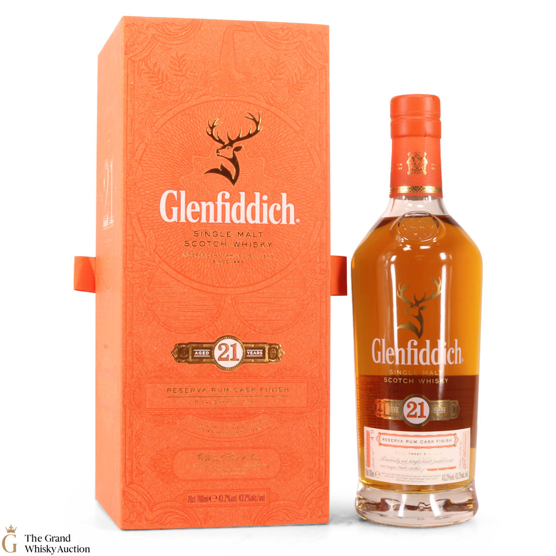 Glenfiddich - 21 Year Old - Gran Reserva Cuban Rum 