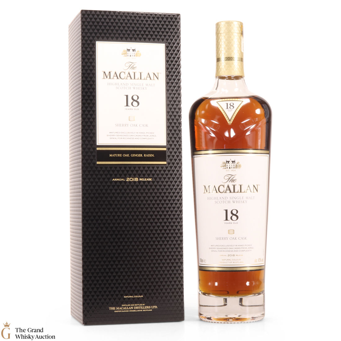Macallan - 18 Year Old Sherry Oak (2018)