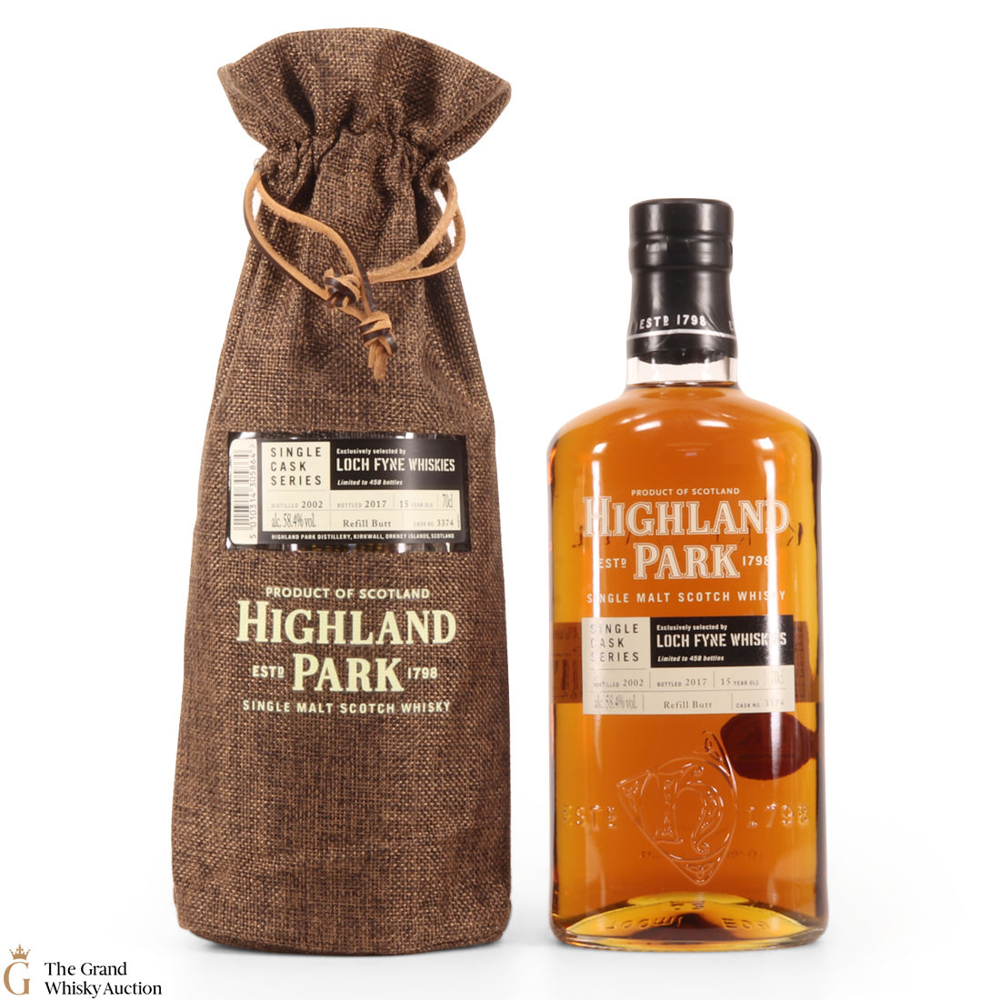 Highland Park - 15 Year Old - Single Cask #3374 - Loch Fyne Whiskies