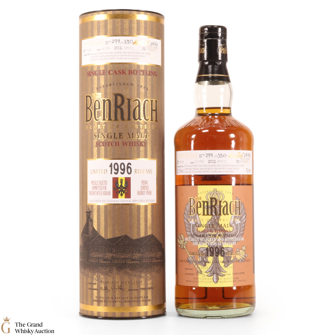 Benriach - 14 Year Old Single Cask King's Royal Hussars