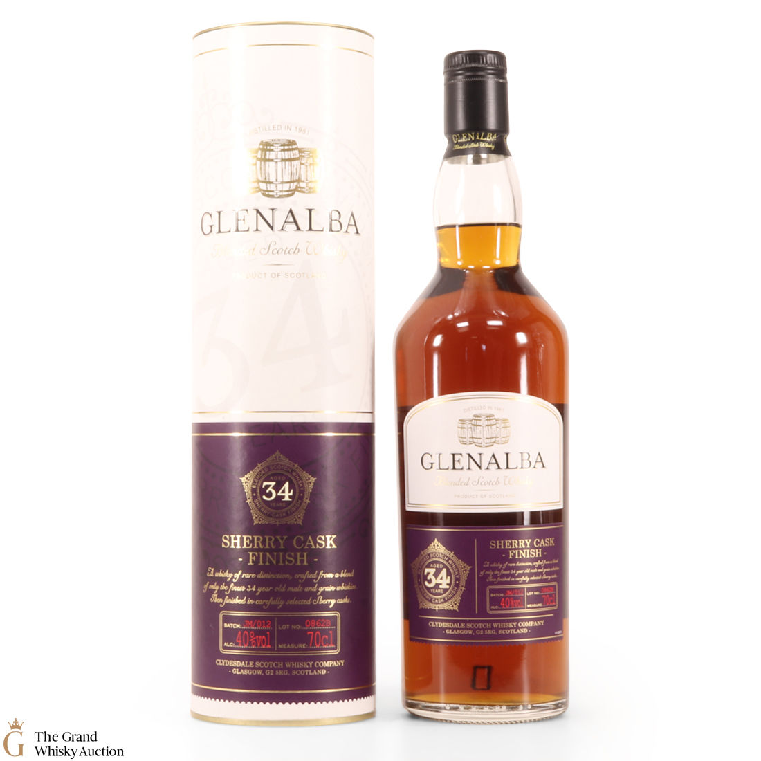 Glenalba - 34 Year Old - Sherry Cask Finish