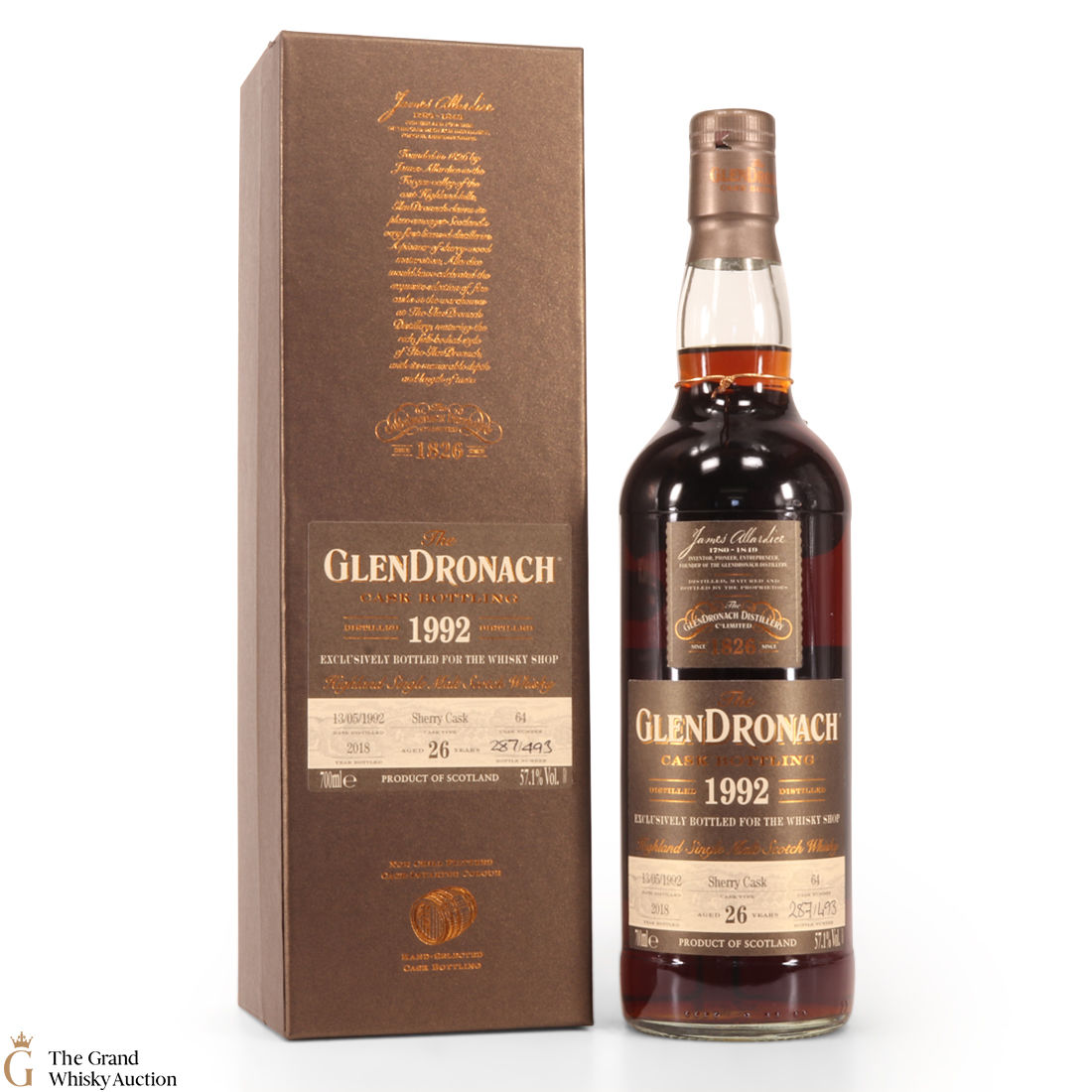 GlenDronach - 1992 - 26 Year Old (The Whisky Shop Exclusive)