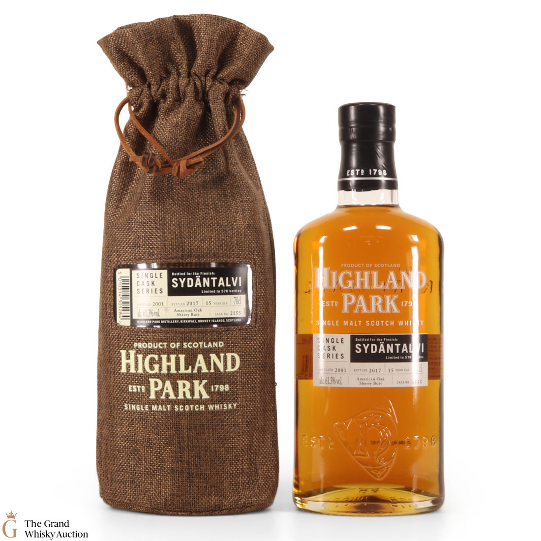 Highland Park - 15 Year Old Single Cask Series Sydäntalvi #2155