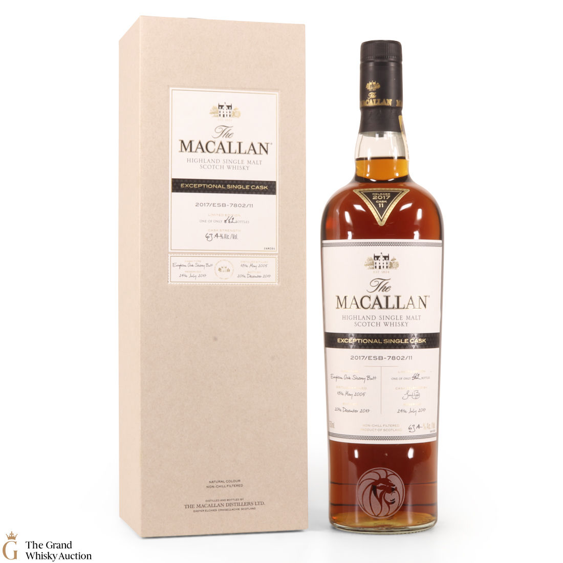 Macallan - Exceptional Single Cask 2017/ESB-7802/11 2005