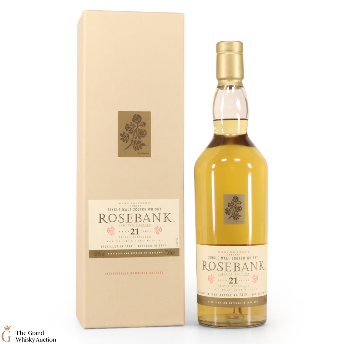 Rosebank - 21 Years old Limited Edition 1990