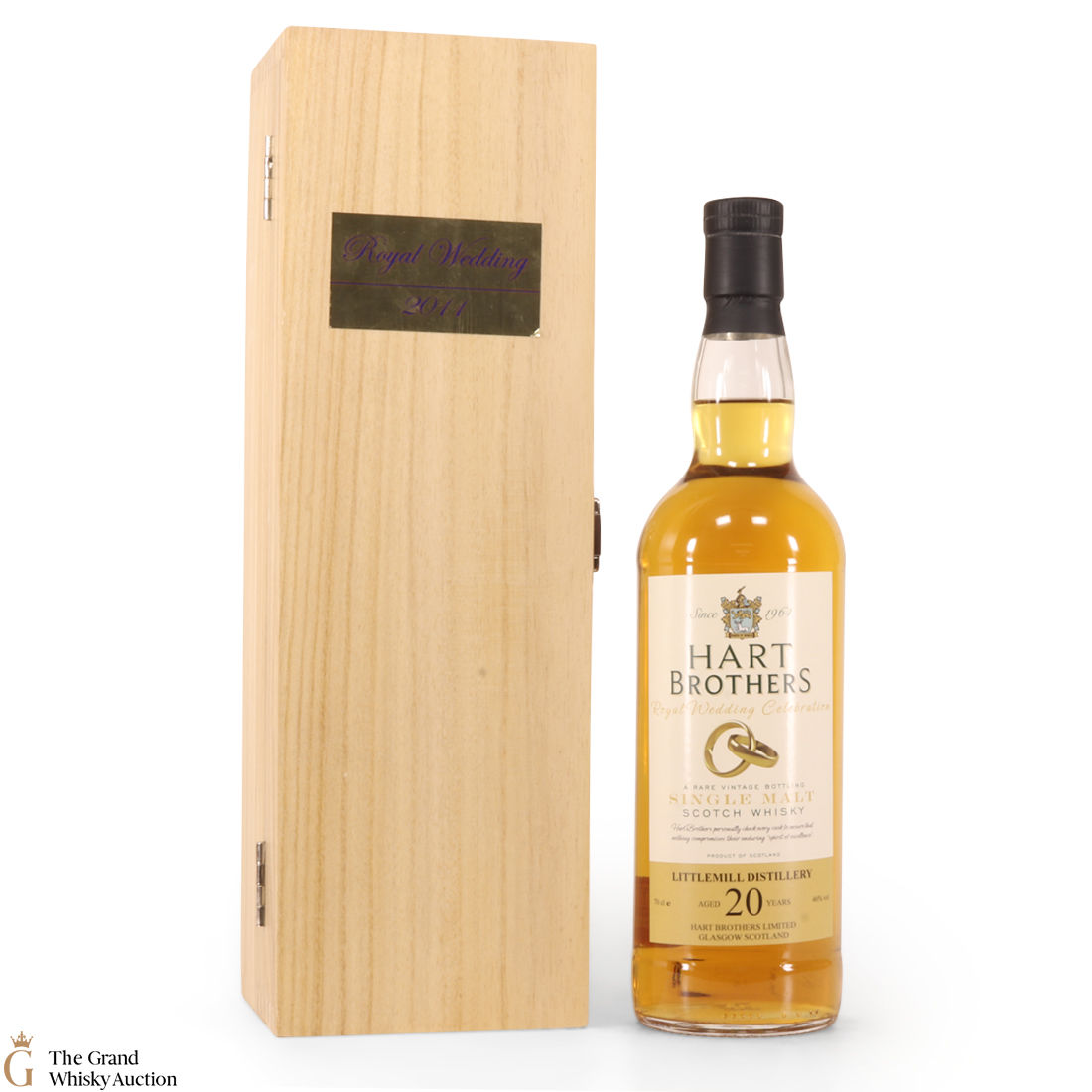 Littlemill - 20 Year Old -  Royal Wedding - Hart Brothers