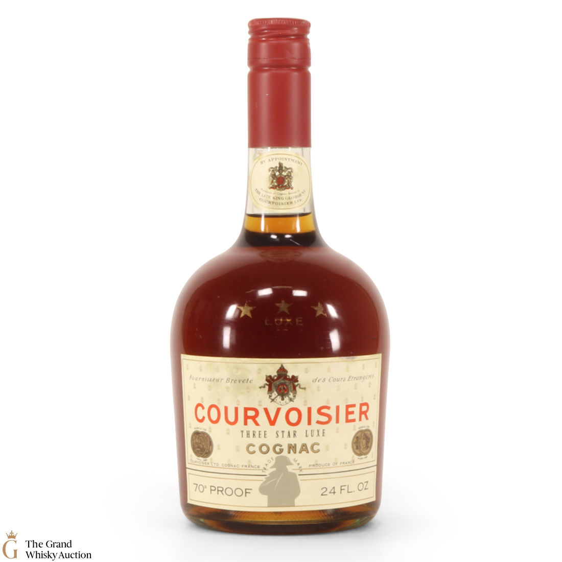 Courvoisier - 3 Star Luxe Cognac (1970s)