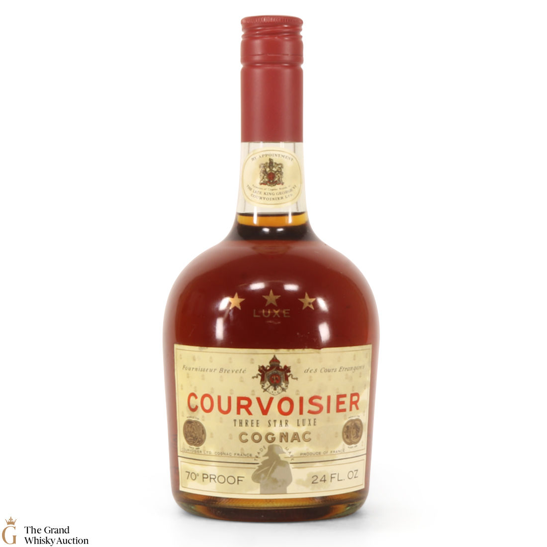 Courvoisier - 3 Star Luxe Cognac (1970s)