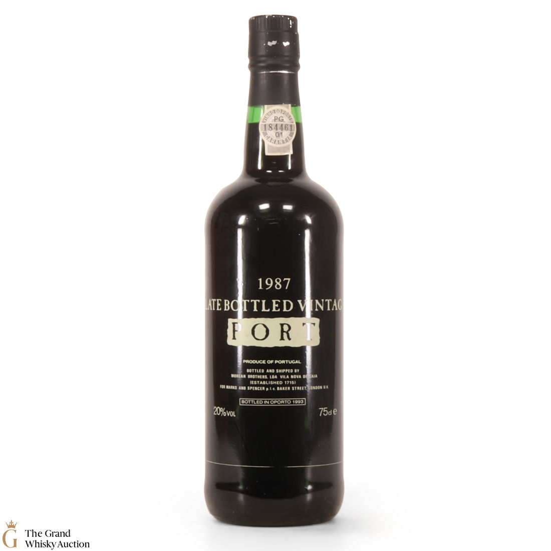 1987 Late Bottled Port - Bottled 1993