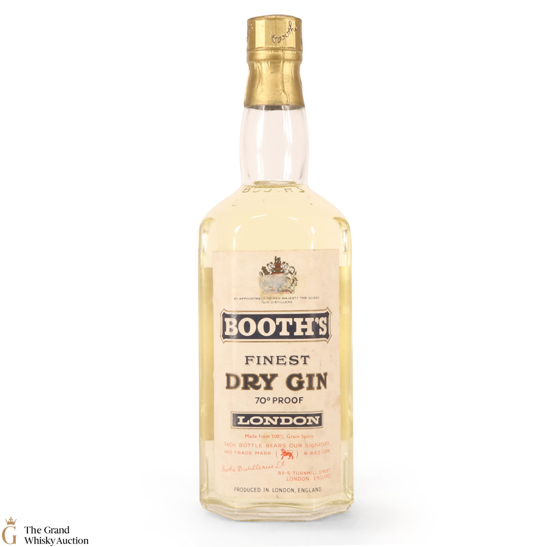 Booth’s - Finest Dry Gin (1962)