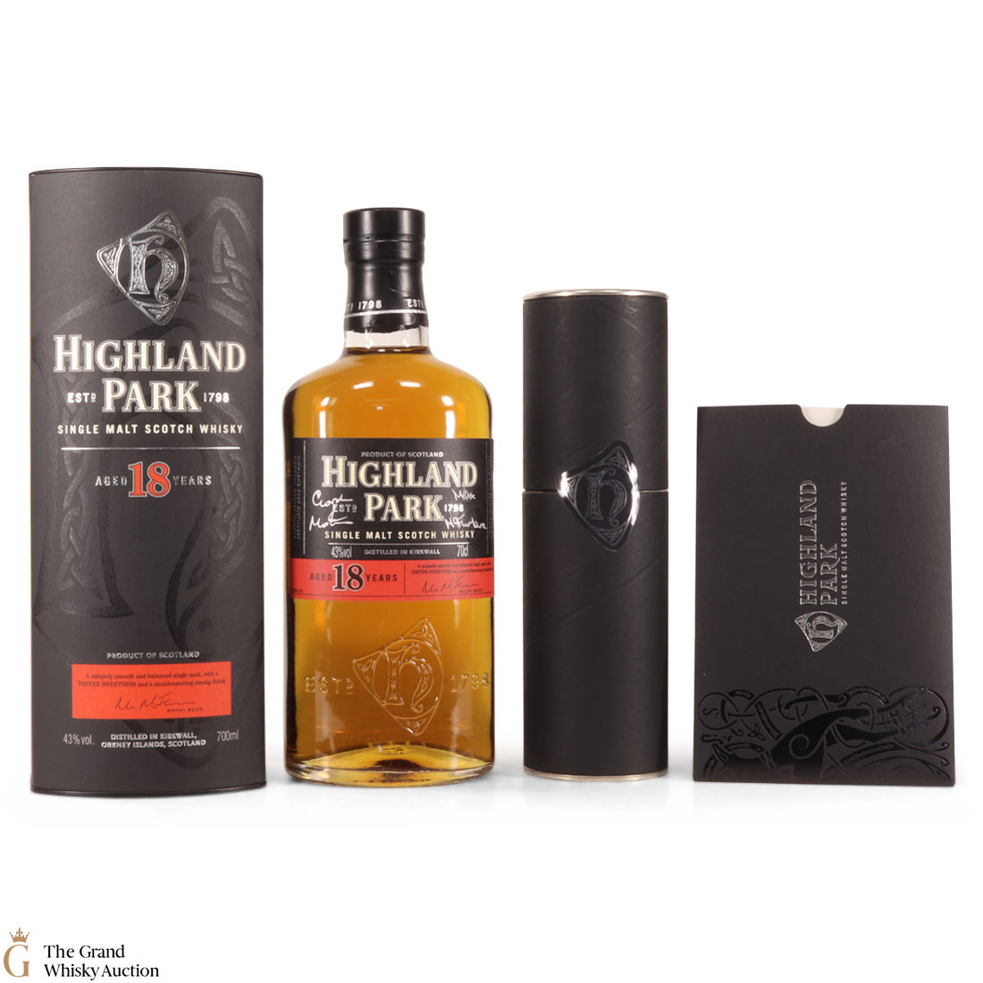 Highland Park - 18 Year Old Signed Edition & Scroll