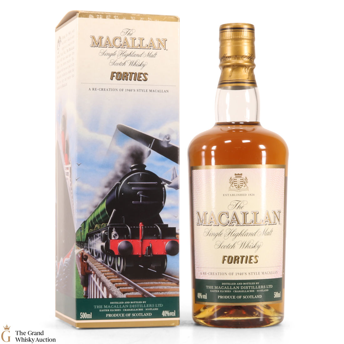 Macallan - Travel Decades Series - Forties (50cl)