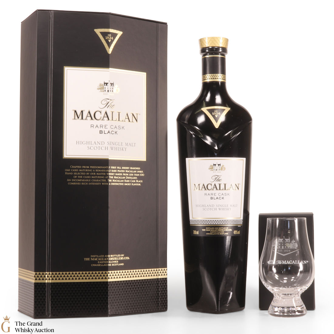 Macallan - Rare Cask Black & Glass