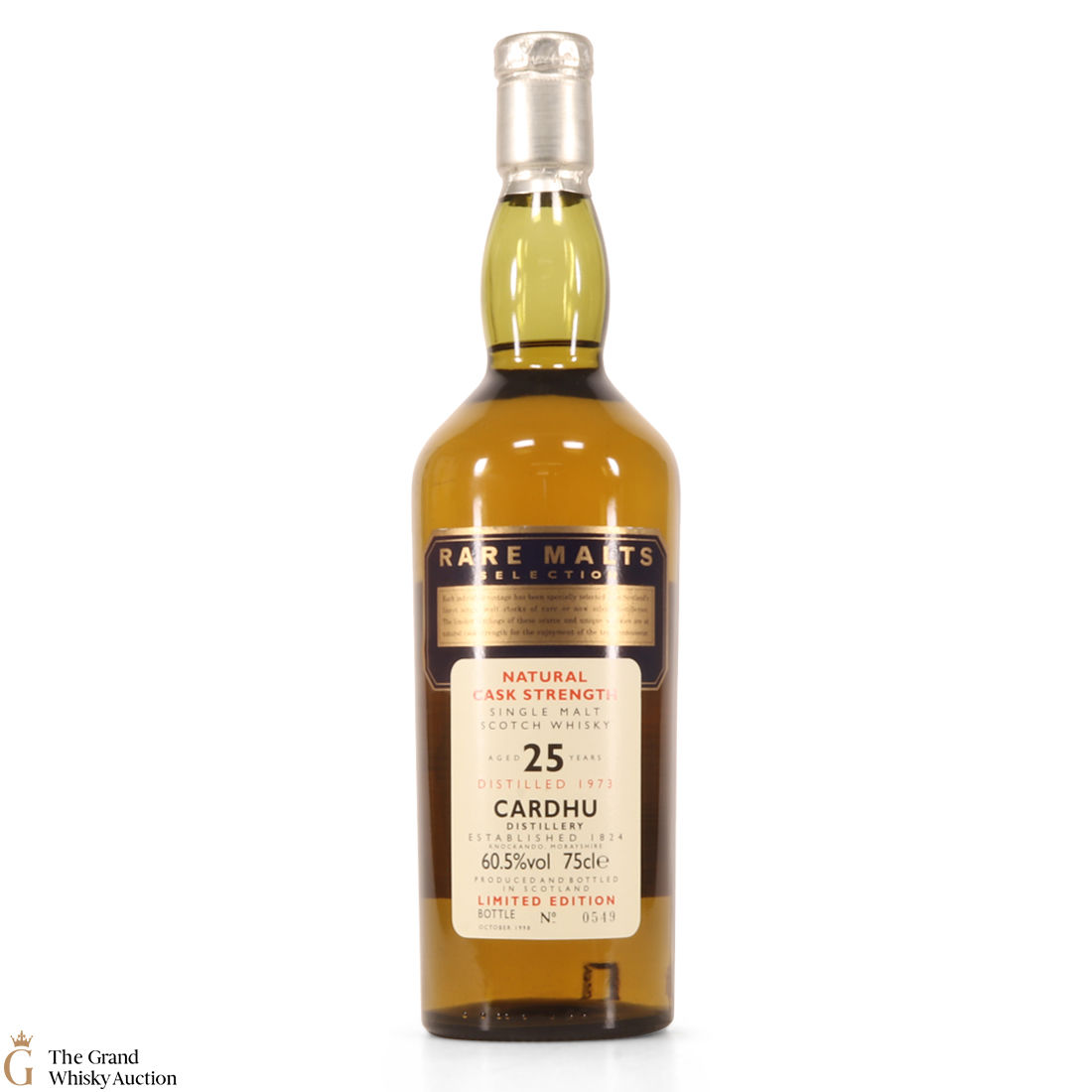 Cardhu - 25 Year Old 1973 60.5% 75cl