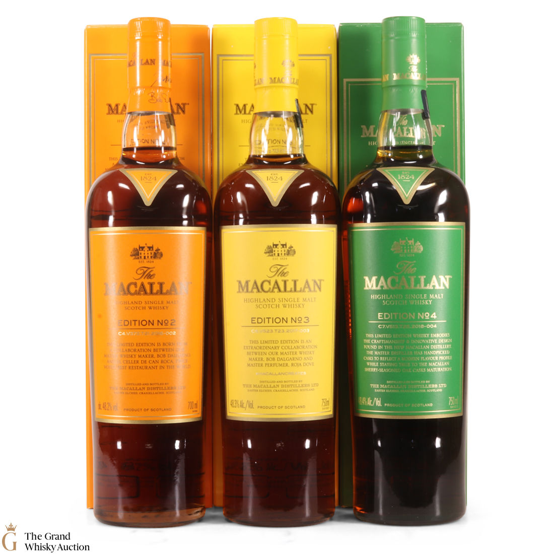Macallan - Edition 2,3 & 4
