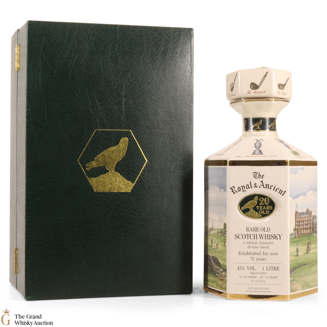 Royal & Ancient - 20 Year Old - Golfing Decanter 1L