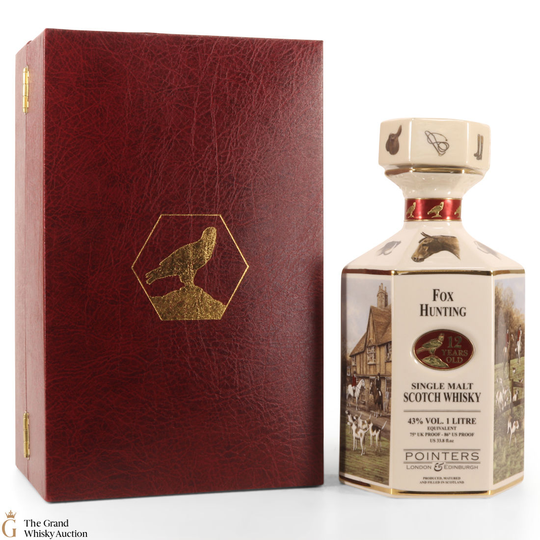Pointers - 12 Year Old - Fox Hunting Decanter