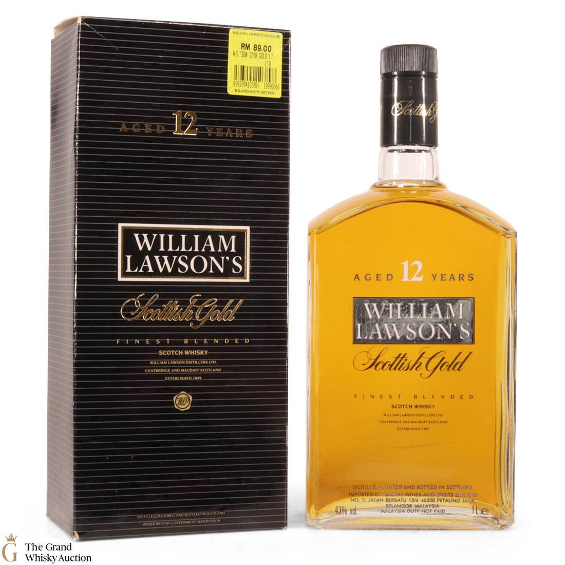 William Lawson's - 12 Year Old - Scottish Gold (1L) 