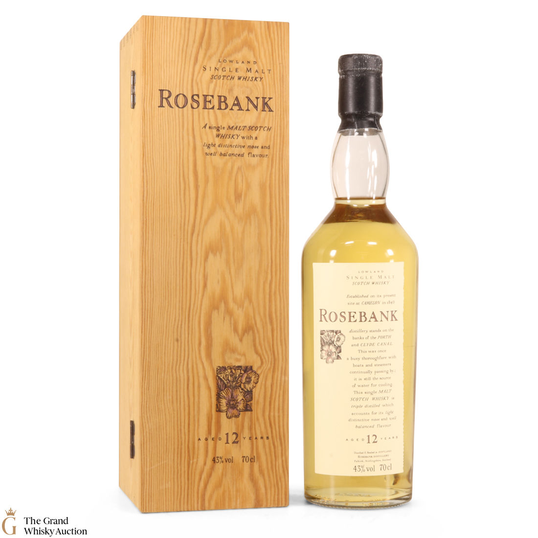 Rosebank - 12 Year Old - Flora & Fauna (Wooden Box)