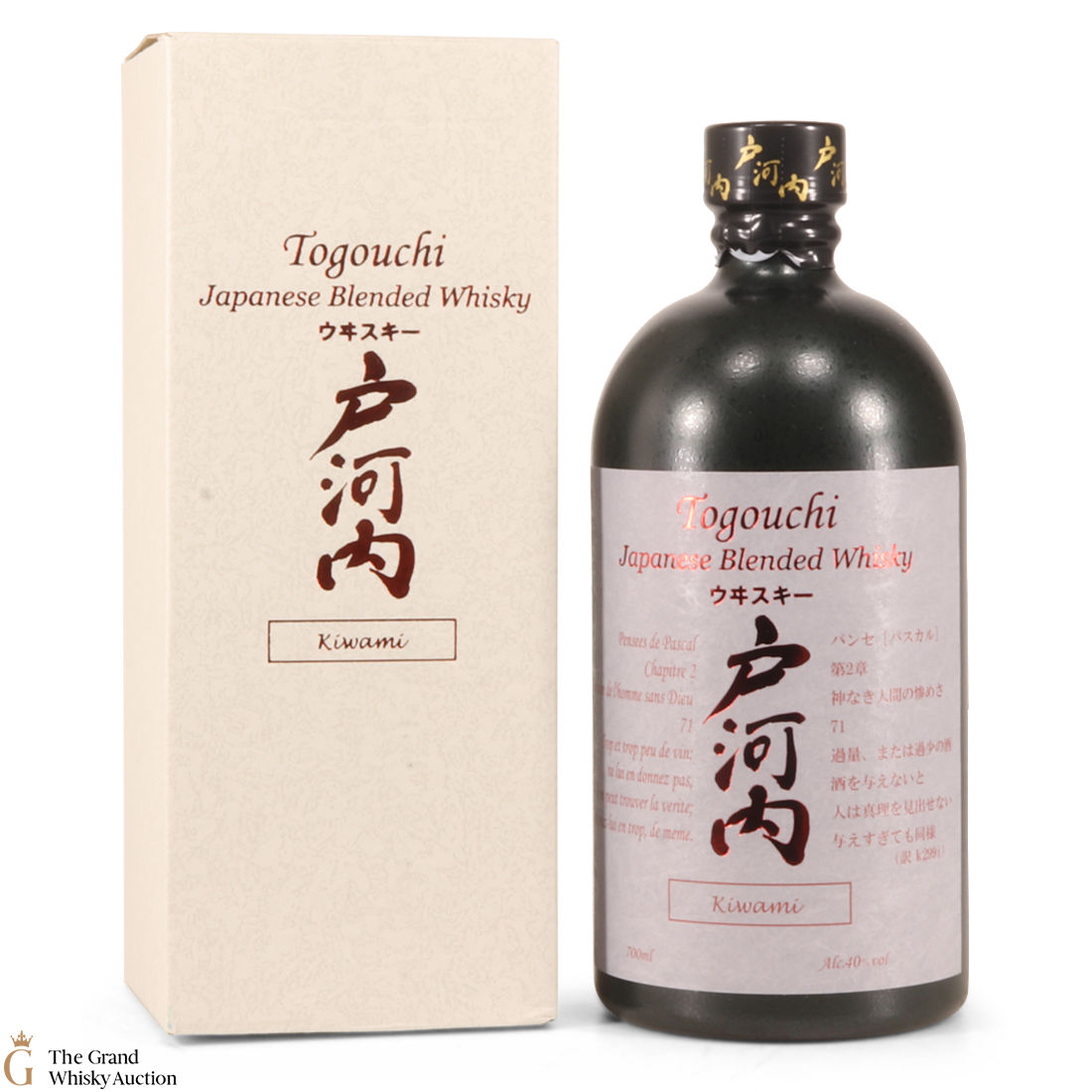 Togouchi - Kiwami Japanese Blended Whisky