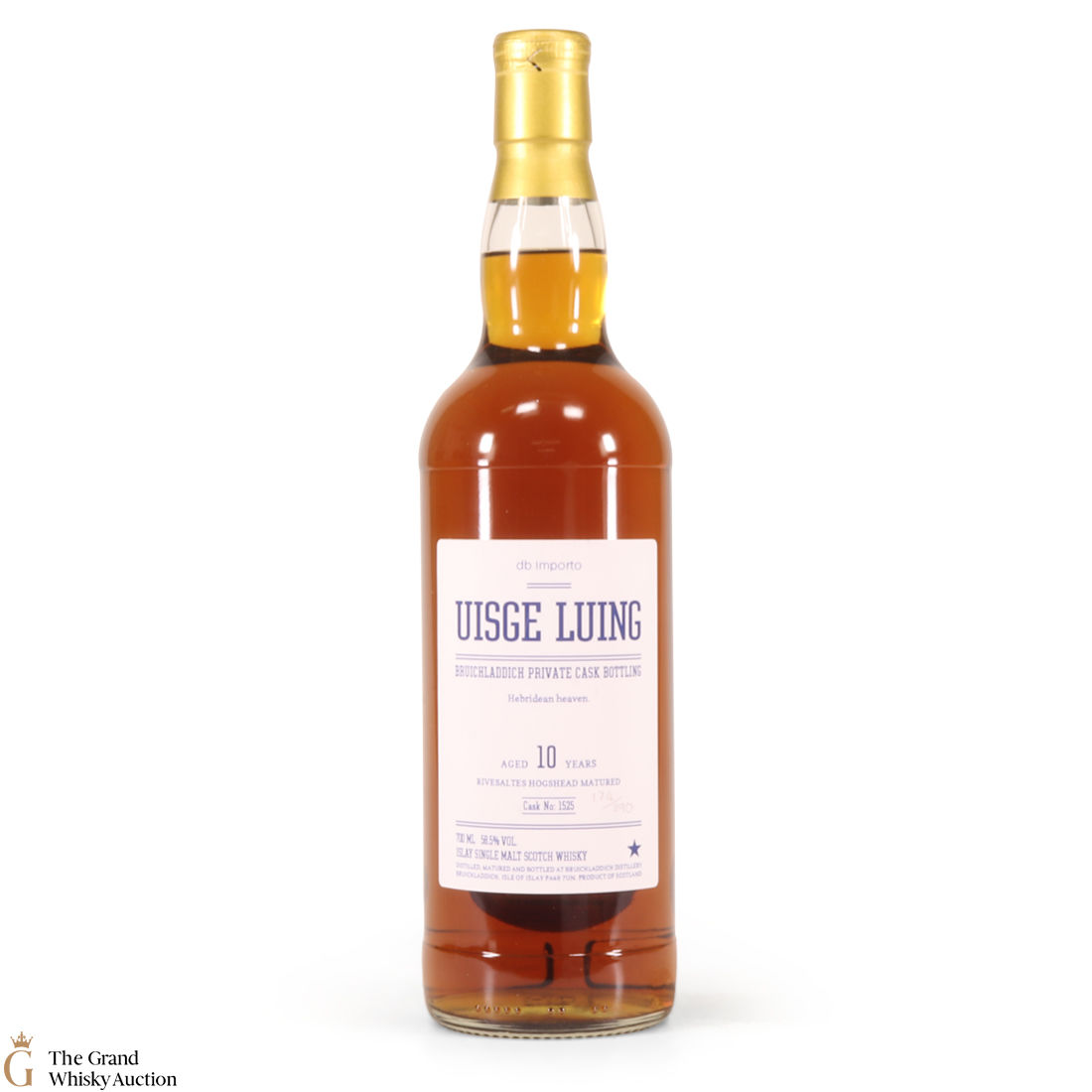 Brucihladdich - 10 Year Old - Single Cask 1525 - Uisge Luing