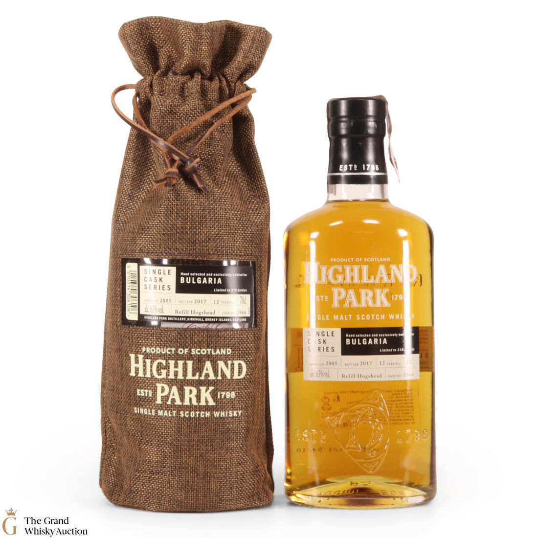 Highland Park - 12 Year Old - Single Cask #2966 - Bulgaria