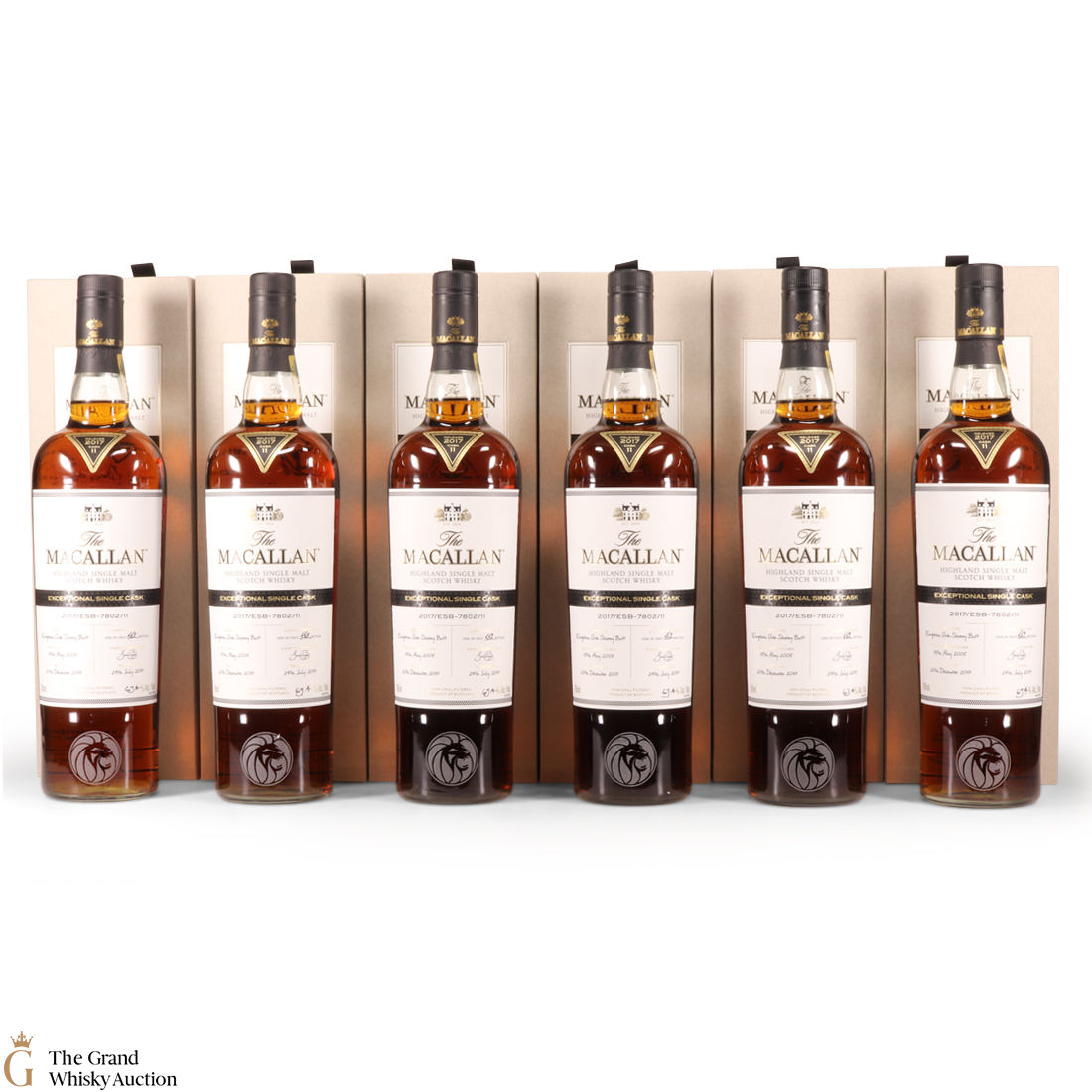 Macallan - Exceptional Single Cask 2017/ESB-7802/11 2005 (x6)