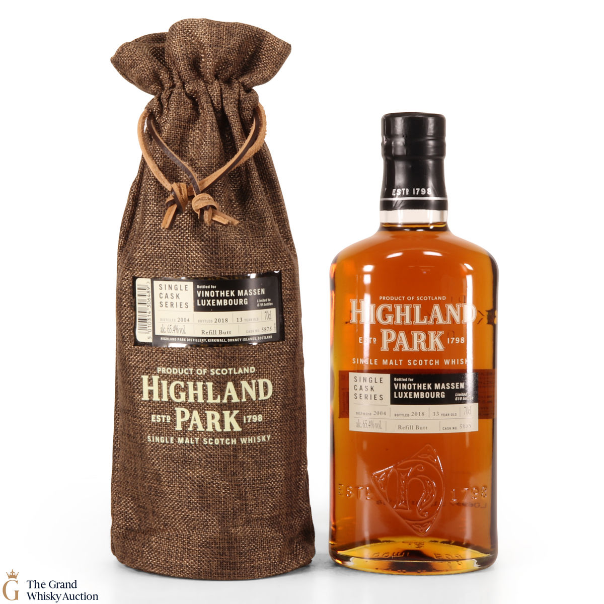 Highland Park - 13 Year Old - Single Cask #5875 - Vinothek Massen Luxembourg