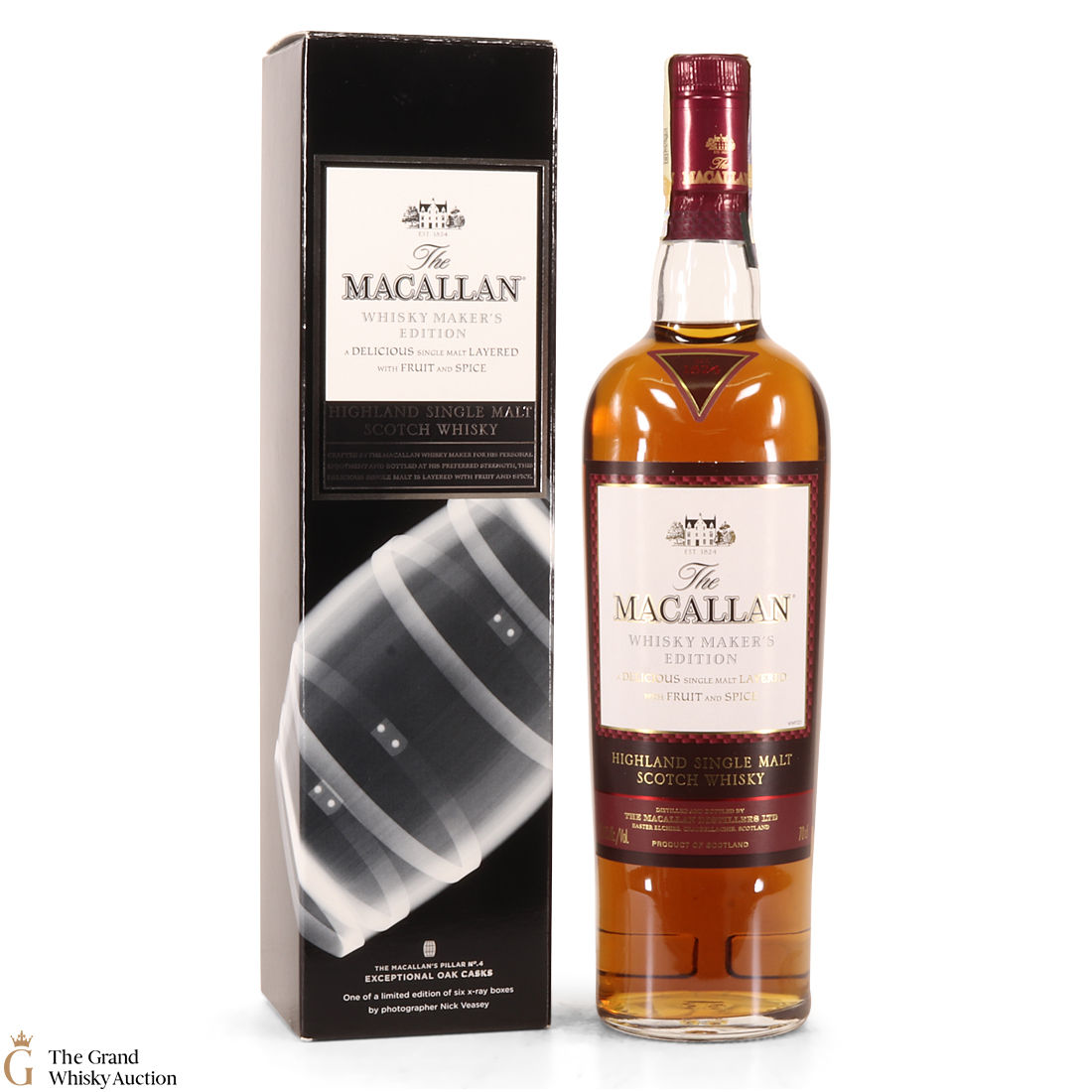 Macallan - Whisky Maker's Edition - Nick Veasey No.4 Exceptional Oak Casks.