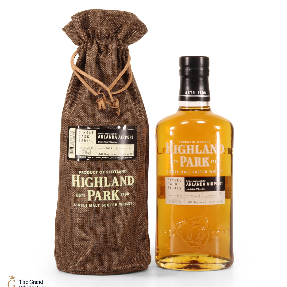 Highland Park - 12 Year Old - Single Cask #2634 - Arlanda Airport