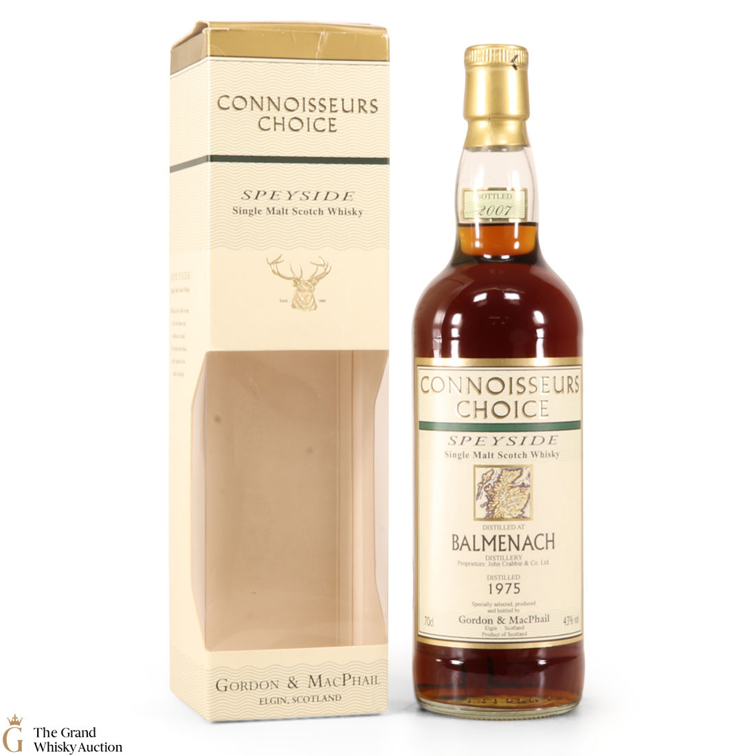 Balmenach - 1975 Connoisseurs Choice - Gordon & MacPhail